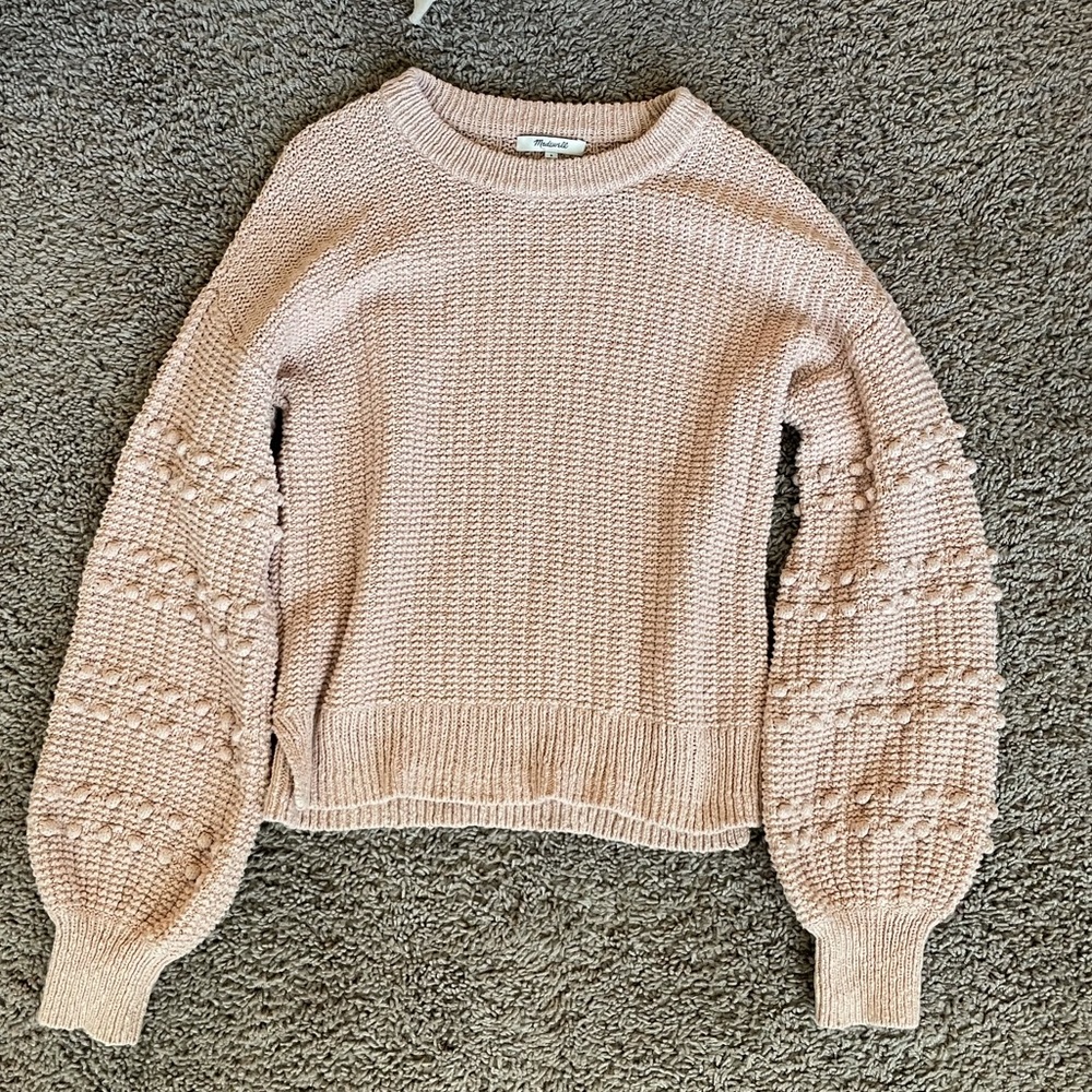 Blush Madewell sweater. Size S